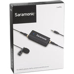 Micrófono Lavalier con Mixer Saramonic LavMic para DSLR, GoPro y Smartphones