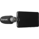 Micrófono Shotgun Saramonic SmartMic+ UC USB Type-C plug para Android