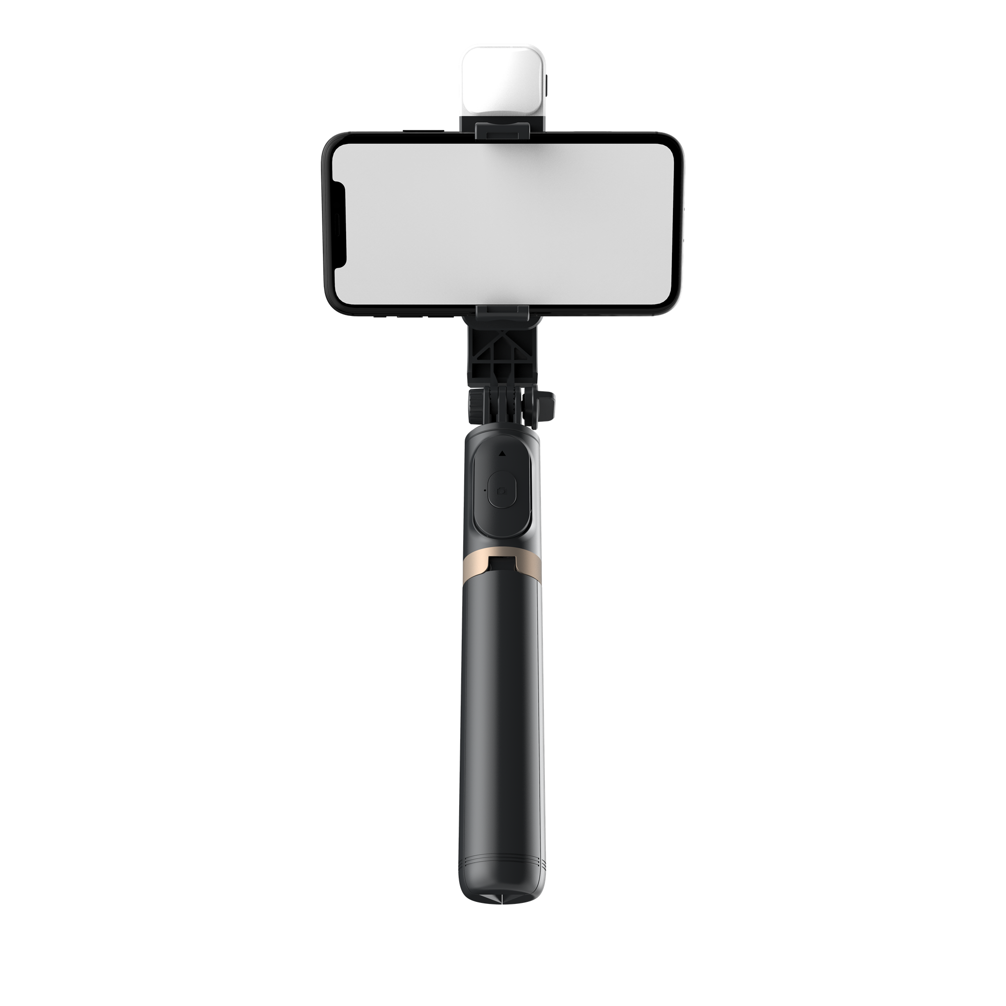 Minitripié y Selfie Stick con lámpara Q03s