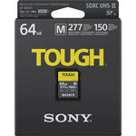 Tarjeta Sony SDXC 64GB SF-M Tough Series UHS-II R:277MB/s W:150 MB/s