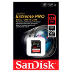 Tarjeta SanDisk Extreme PRO SDXC de 128GB 300MB/s