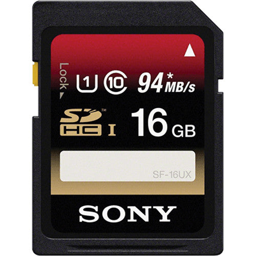 Tarjeta Sony SDHC de 16GB 94MB/s
