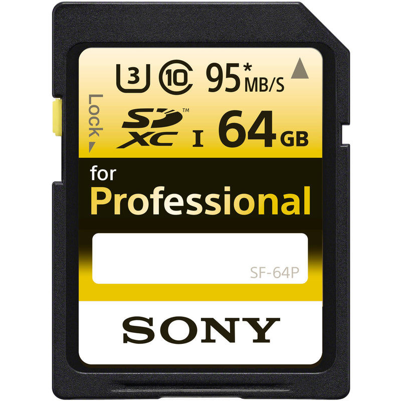 Tarjeta Sony SDXC de 64GB Ultra-High Durability Profesional