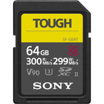 Tarjeta Sony SF-G TOUGH Series SDXC de 64GB R:300MB/s W:299MB/s