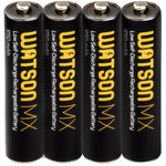kit de cargador rápido de Baterías Watson MX AAA NiMH