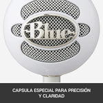 Kit Micrófono Condensador Blue Snowball ICE USB con audífonos y filtro antipop