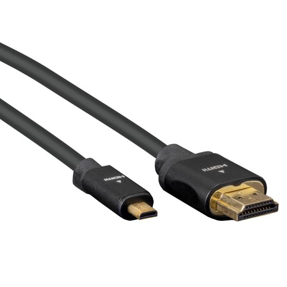 Cable Pearstone HDD-203  3´ Micro-HDMI a HDMI