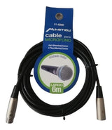 Cable XLR a XLR Mitzu 6m 11-6260 2