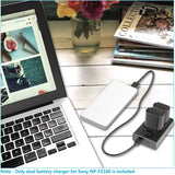 Cargador Dual USB Neewer para NP-FZ100 7