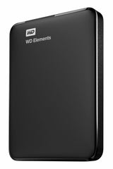 Disco Duro Externo Western Digital WD Elements Portable 2.5'', 4TB, USB, Negro - para PC 1