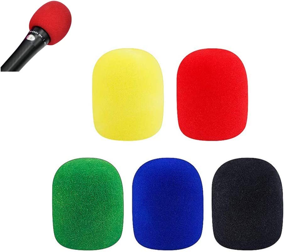 Protector de esponja para micrófono varios colores - Electrónica Japonesa