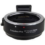 Adaptador de Lente Fotodiox Canon EF and EF-S Lens to Sony EOS-SNYE-PRO-FUSION