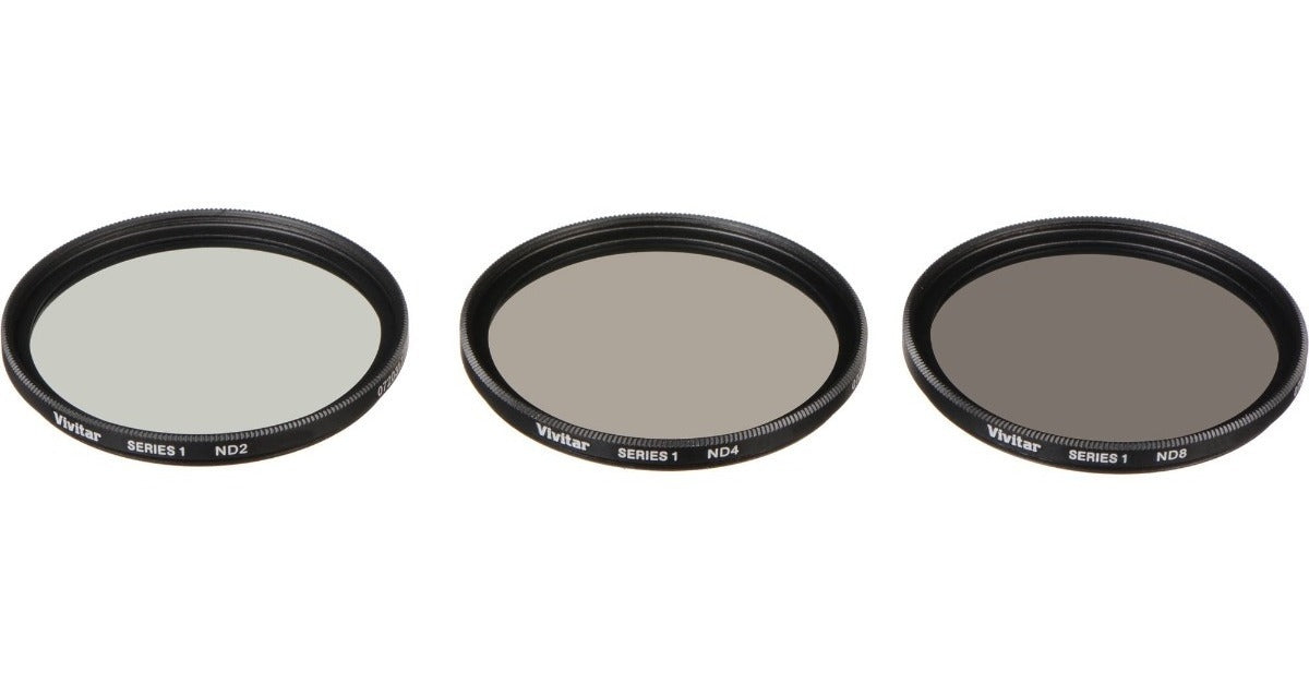 Kit de 3 Filtros Vivitar Densidad Neutra 62mm VIV-FK3ND-62 (0.3,0.6,0.9)