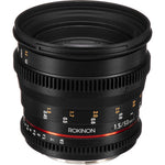 Kit de 4 Lentes Rokinon T1.5 Cine DS Lens Montura Canon (24mm, 35mm, 50mm y 85mm)