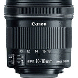 Lente Canon EF-S 10-18mm F4.5-5.6 IS STM 2